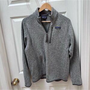 Patagonia gray better sweater pullover sweatshirt mens medium